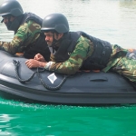 Inflatable military boat 3.2